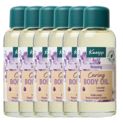 6x Kneipp Caring Huidolie Lavendel 100 ml
