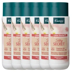 6x Kneipp Douchecreme Silky Secret 200 ml
