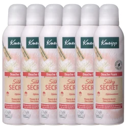 6x Kneipp Douche Foam Silky Secret 200 ml