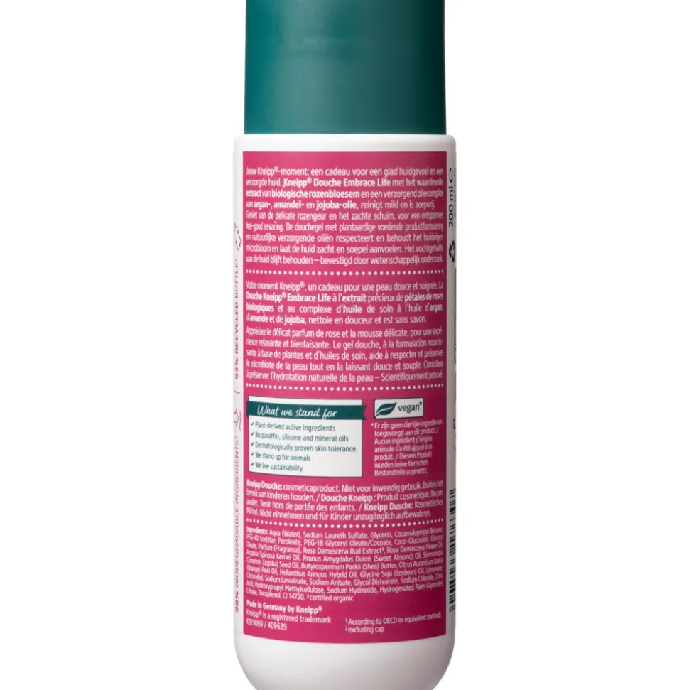 6x Kneipp Douchegel Embrace Life 200 ml
