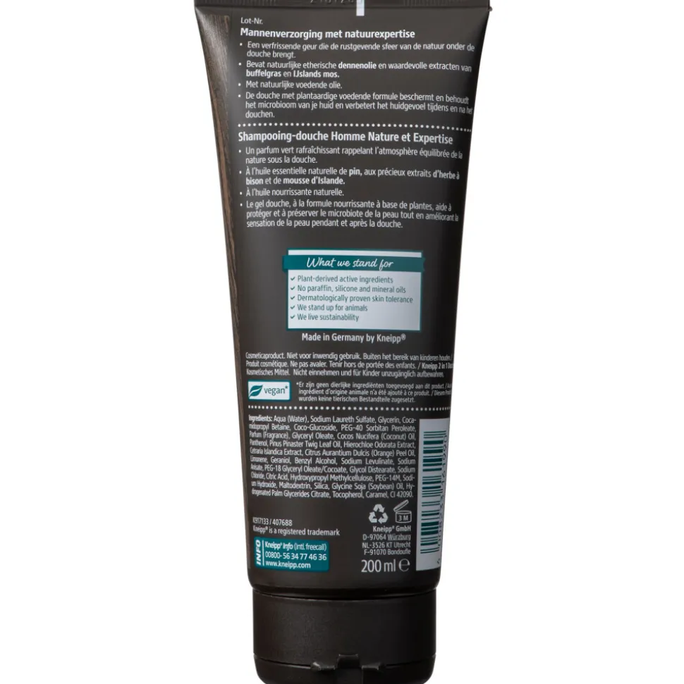 6x Kneipp Douche Men 2-in-1 Nature Feeling 200 ml