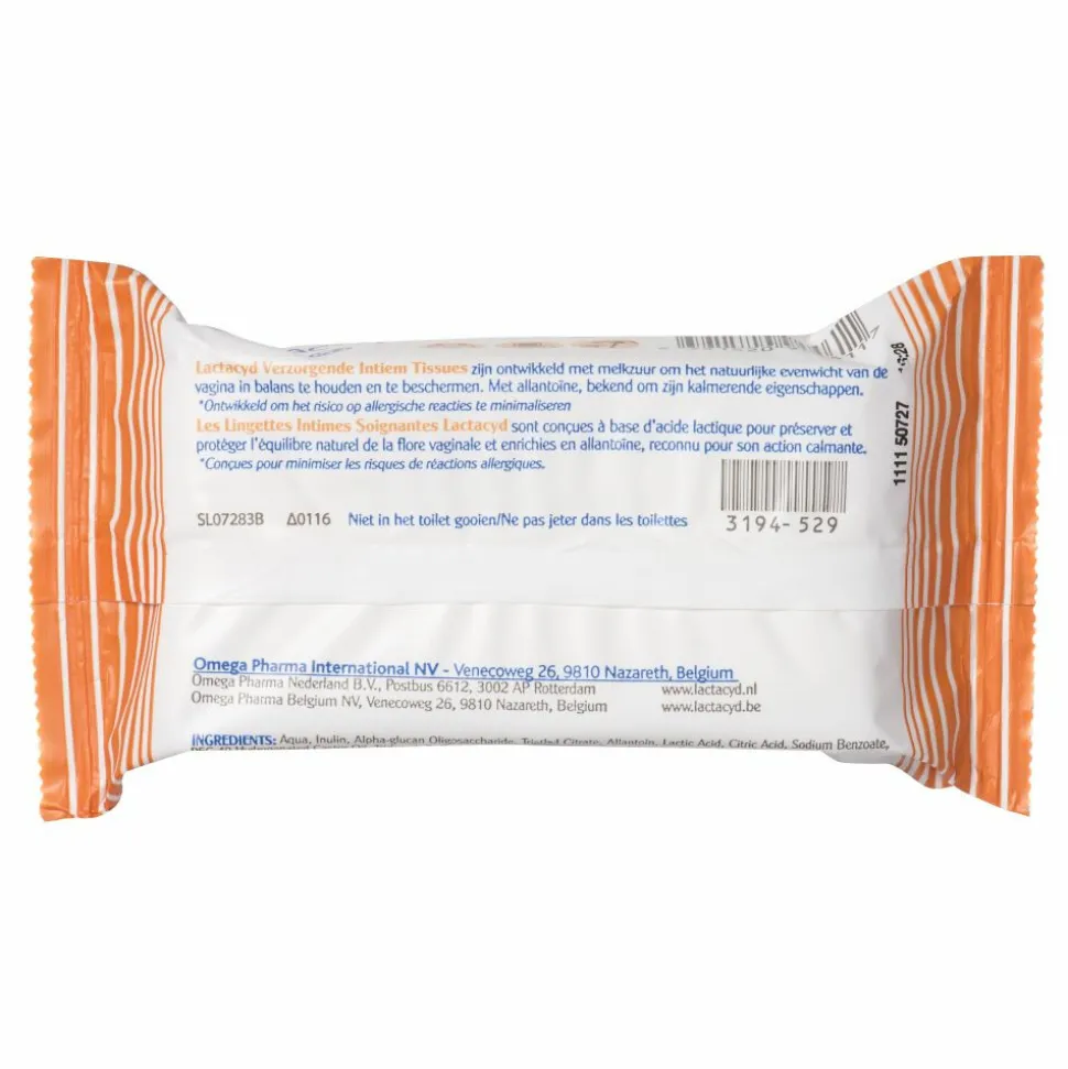 5x Lactacyd Tissues Verzorgend 15 stuks