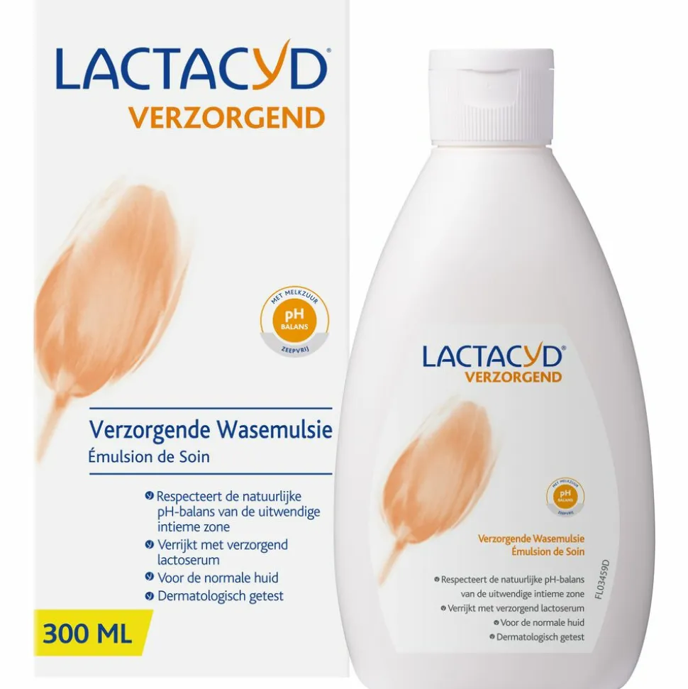 3x Lactacyd Wasemulsie Verzorgend 300 ml
