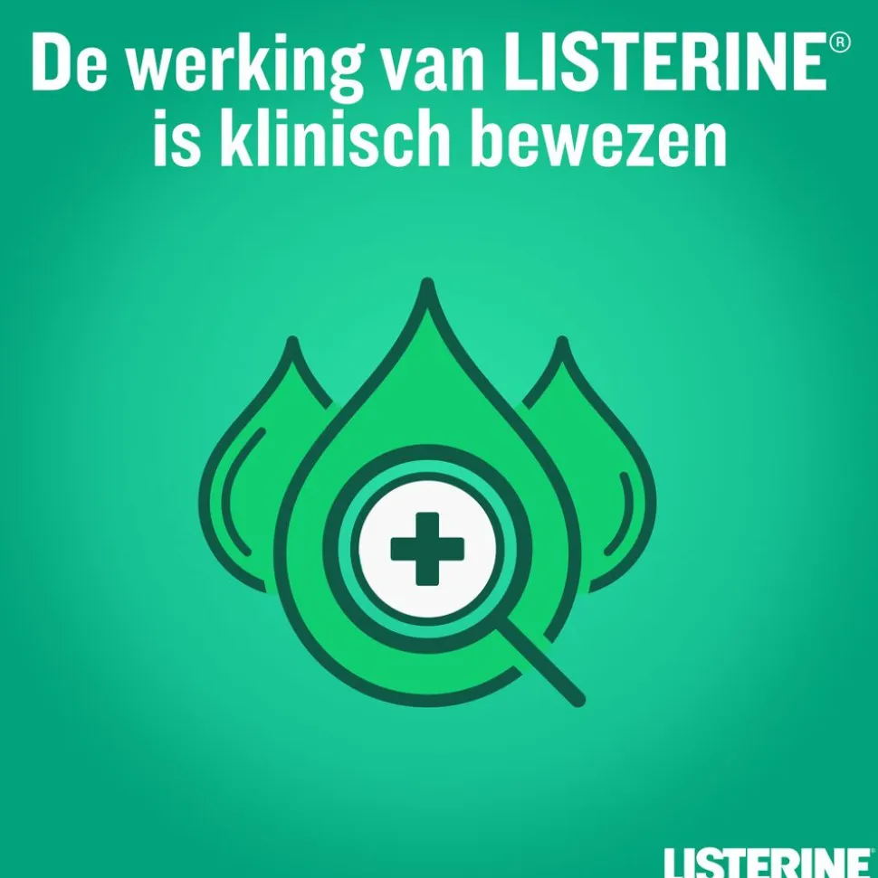 3x Listerine Mondwater Clean & Fresh zonder Alcohol 500 ml