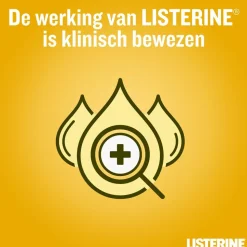 3x Listerine Mondwater Fresh Ginger & Lime 500 ml