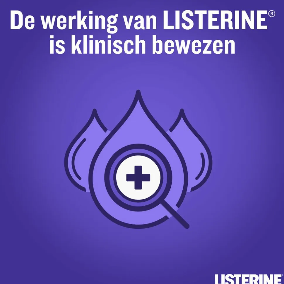 3x Listerine Mondwater Total Care Gevoelige Tanden 500 ml