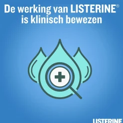 3x Listerine Total Care Bescherming Tegen Tandsteen 500 ml