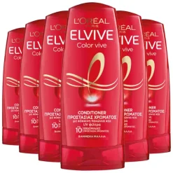 6x L'Oréal Elvive Color Vive Conditioner 300 ml