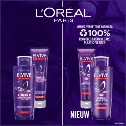 6x L'Oréal Elvive Color Vive Purple Conditioner 150 ml