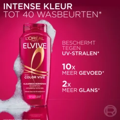 6x L'Oréal Elvive Color Vive Shampoo 250 ml