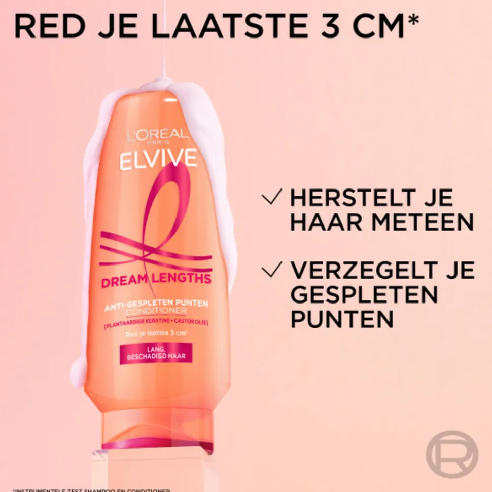 6x L'Oréal Elvive Dream Lengths Conditioner 200 ml