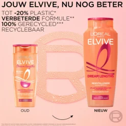 6x L'Oréal Elvive Dream Lengths Shampoo 250 ml