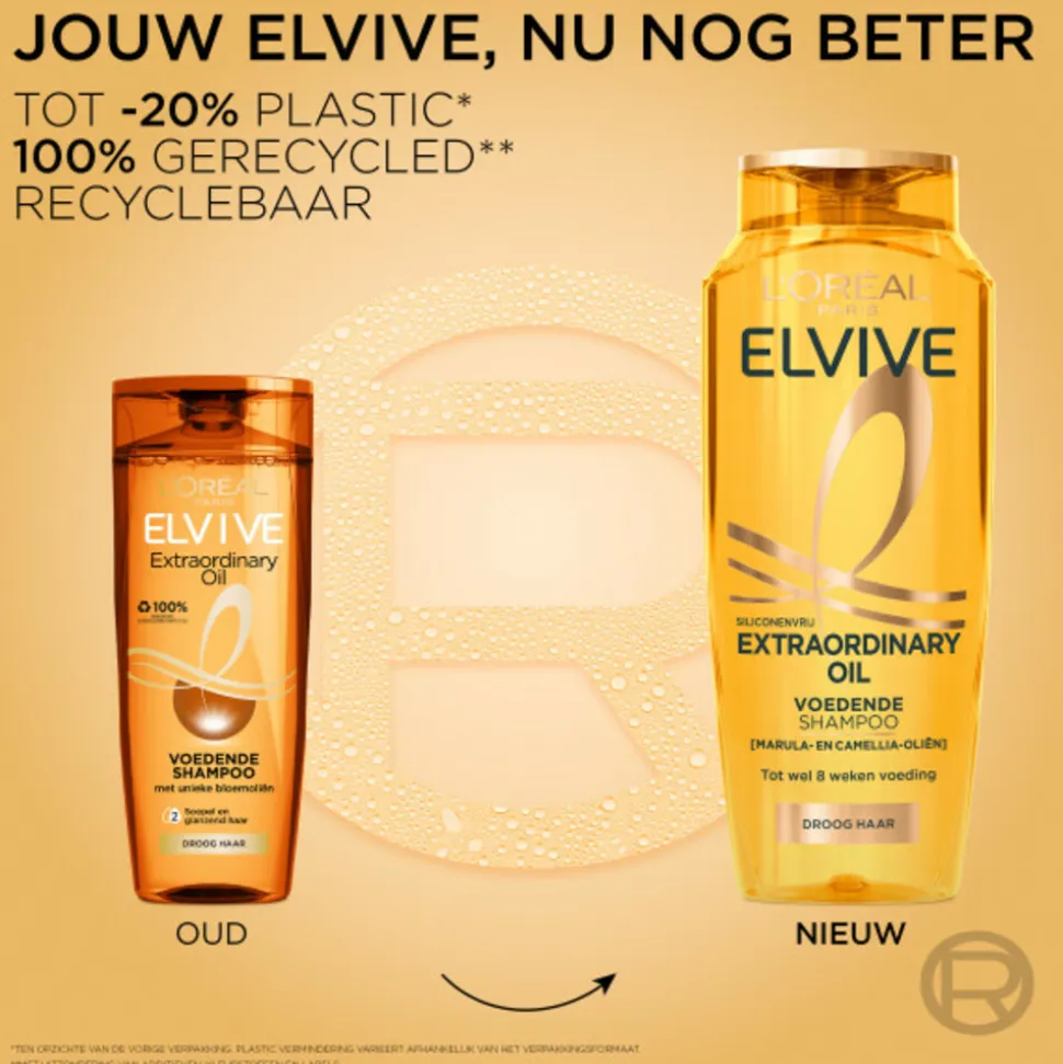 6x L'Oréal Elvive Extraordinary Oil Shampoo 250 ml