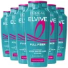 6x L'Oréal Elvive Full Fiber Shampoo 250 ml