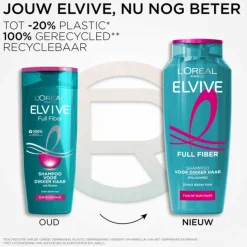 6x L'Oréal Elvive Full Fiber Shampoo 250 ml