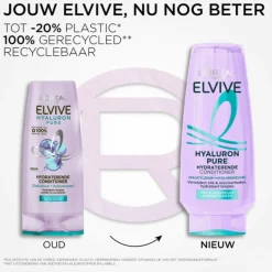 6x L'Oréal Elvive Hyaluron Pure Conditioner 200 ml