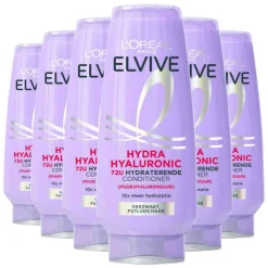6x L'Oréal Elvive Hydra Hyaluronic Conditioner 200 ml