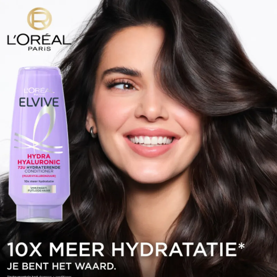 6x L'Oréal Elvive Hydra Hyaluronic Conditioner 200 ml