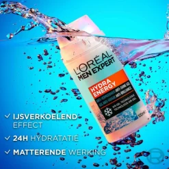 6x L'Oréal Men Expert Hydra Energetic Hydraterende Gel Dagcrème 100 ml