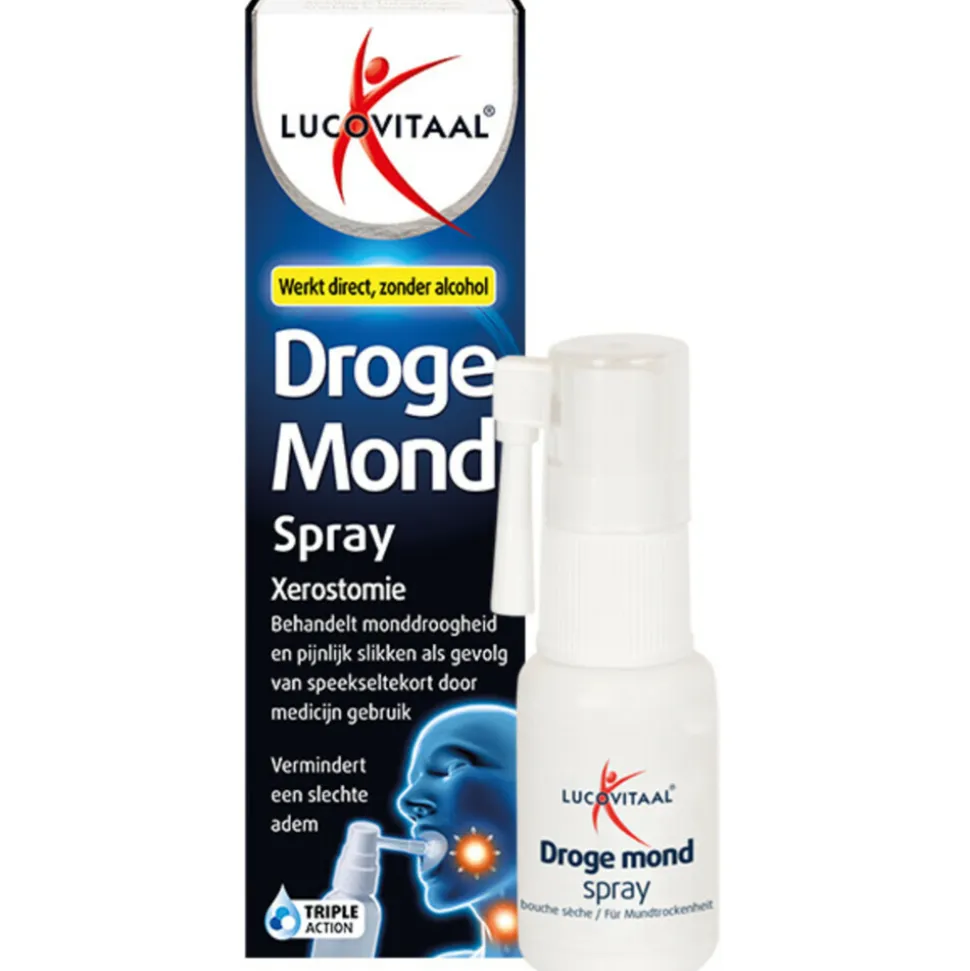 2x Lucovitaal Droge Mond Spray 20 ml