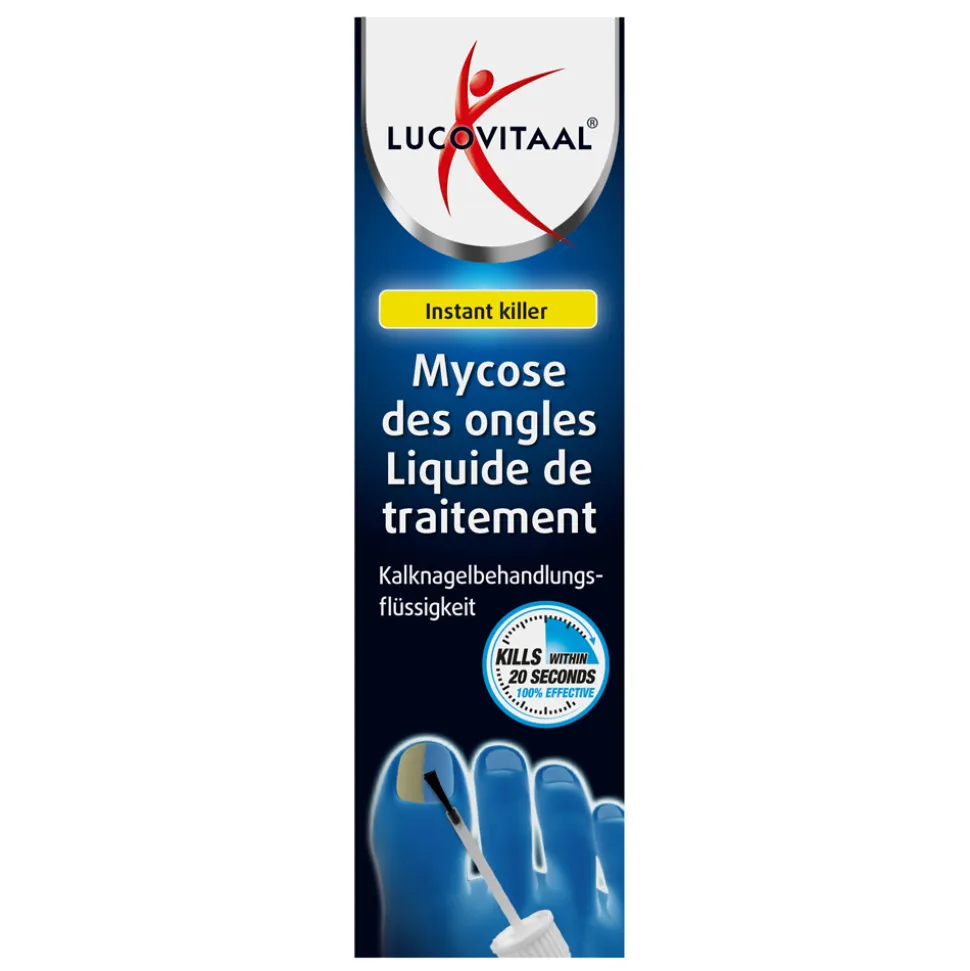 2x Lucovitaal Kalknagel Behandeling Vloeistof 10 ml