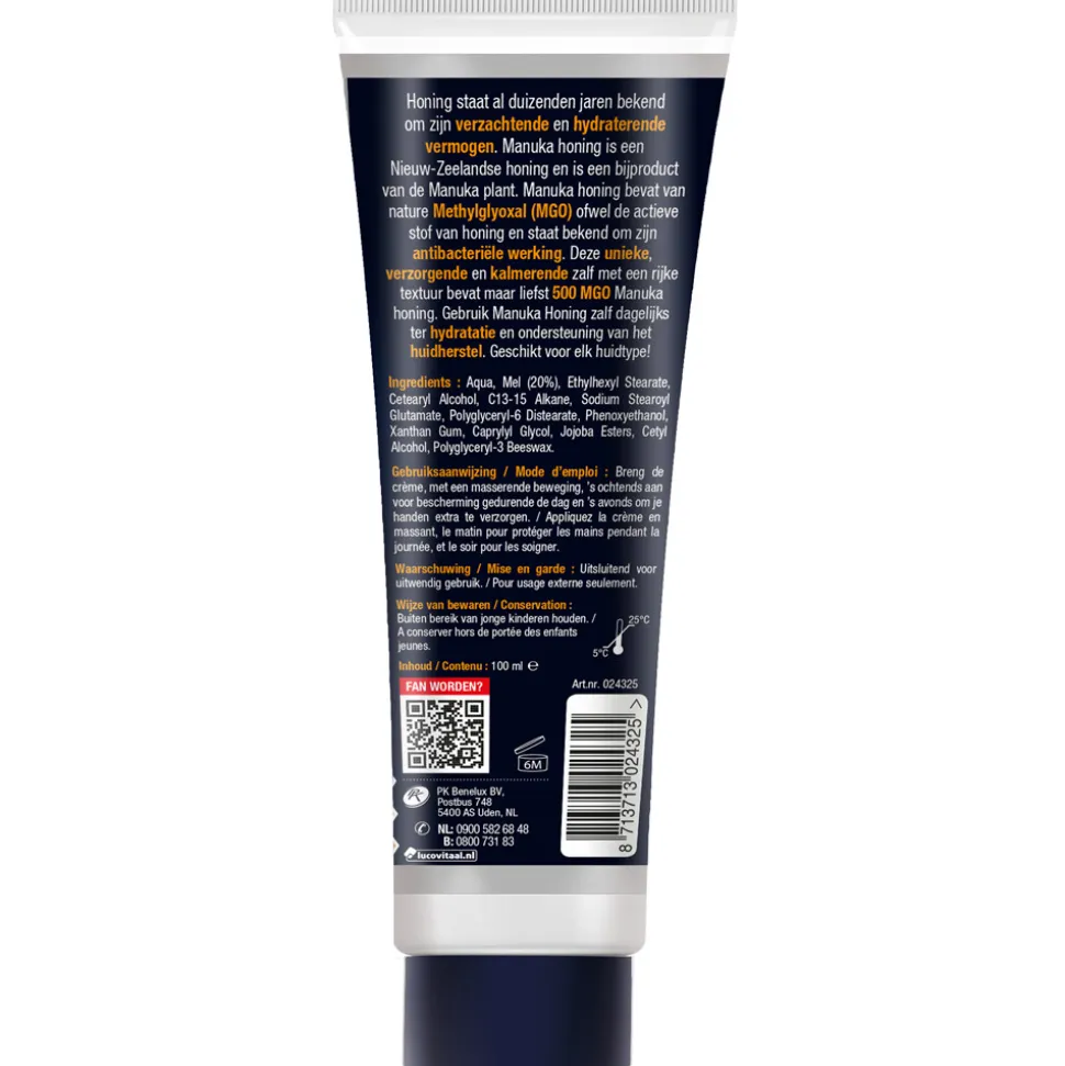 2x Lucovitaal Manuka Honing Zalf 100 ml