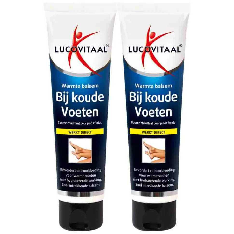 2x Lucovitaal Voeten Warmte Balsem 75 ml