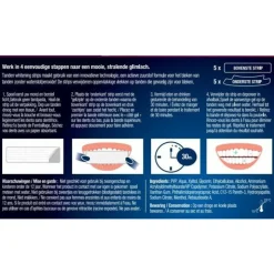 2x Lucovitaal Whitening Tandenstrips 5 sets