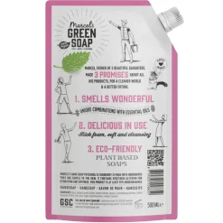 6x Marcel's Green Soap Handzeep Patchouli & Cranberry Navul Stazak 500 ml