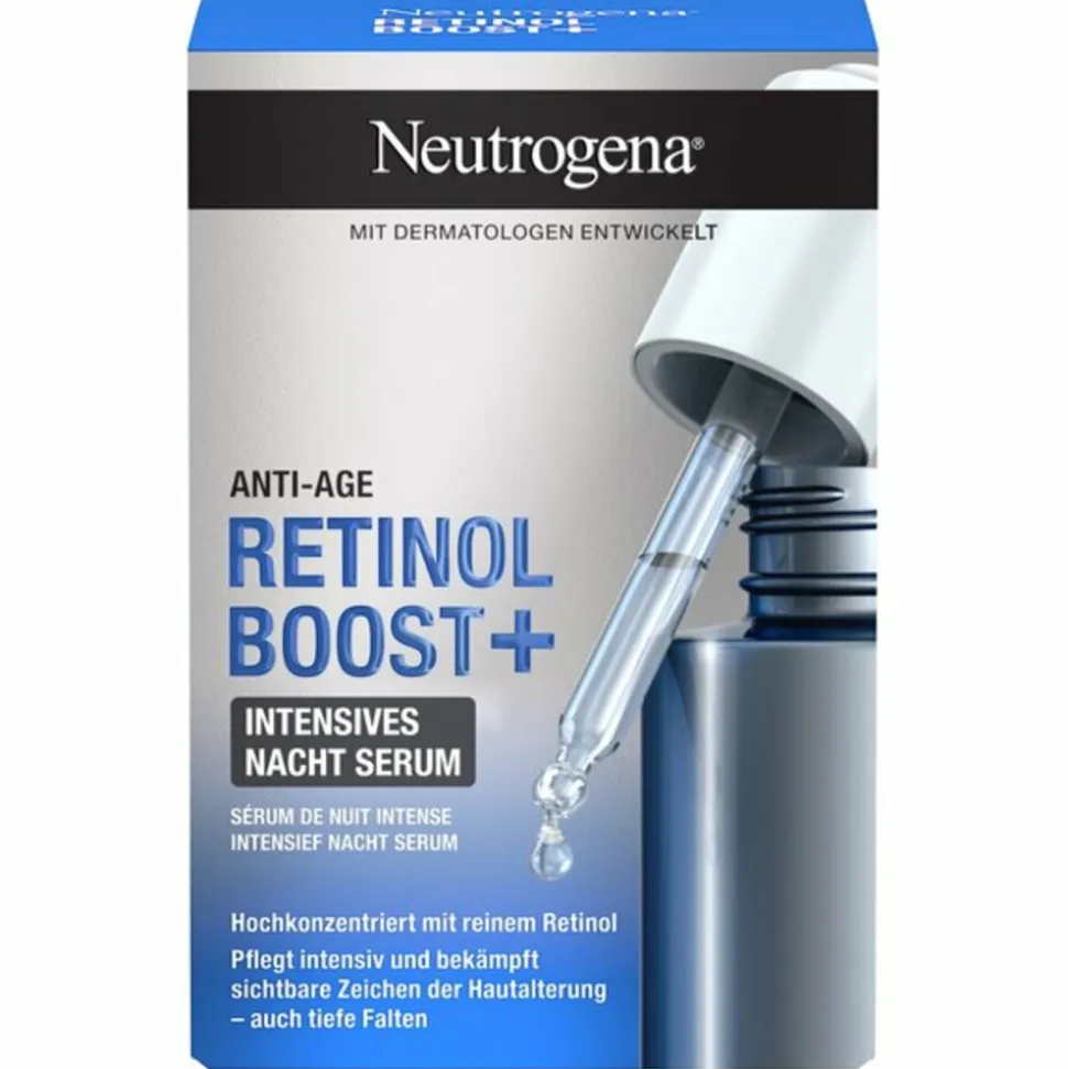 3x Neutrogena Retinol Boost Plus Serum 30 ml
