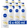 6x NIVEA Bodylotion met Pomp Verstevigend Q10 400 ml