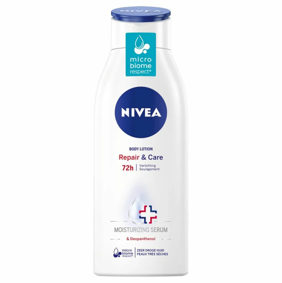 12x NIVEA Bodylotion Repair & Care 400 ml