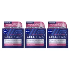 3x NIVEA Cellular Filler Nachtcrème Verstevigend 50 ml