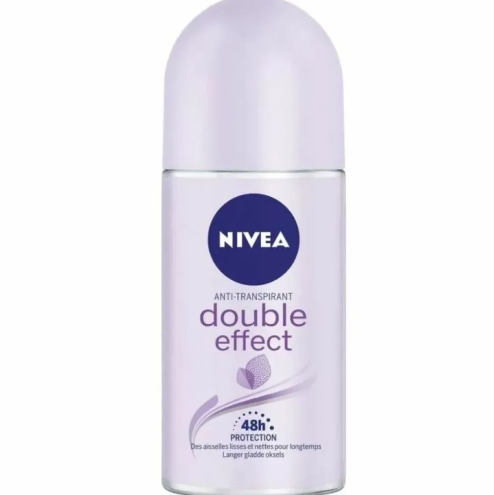 6x NIVEA Deodorant Roller Double Effect 50 ml