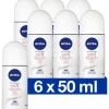 6x NIVEA Deodorant Roller Soft Touch