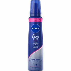 6x NIVEA Haarmousse Care & Hold Extra Strong 150 ml