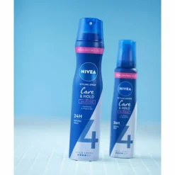 6x NIVEA Haarmousse Care & Hold Extra Strong 150 ml