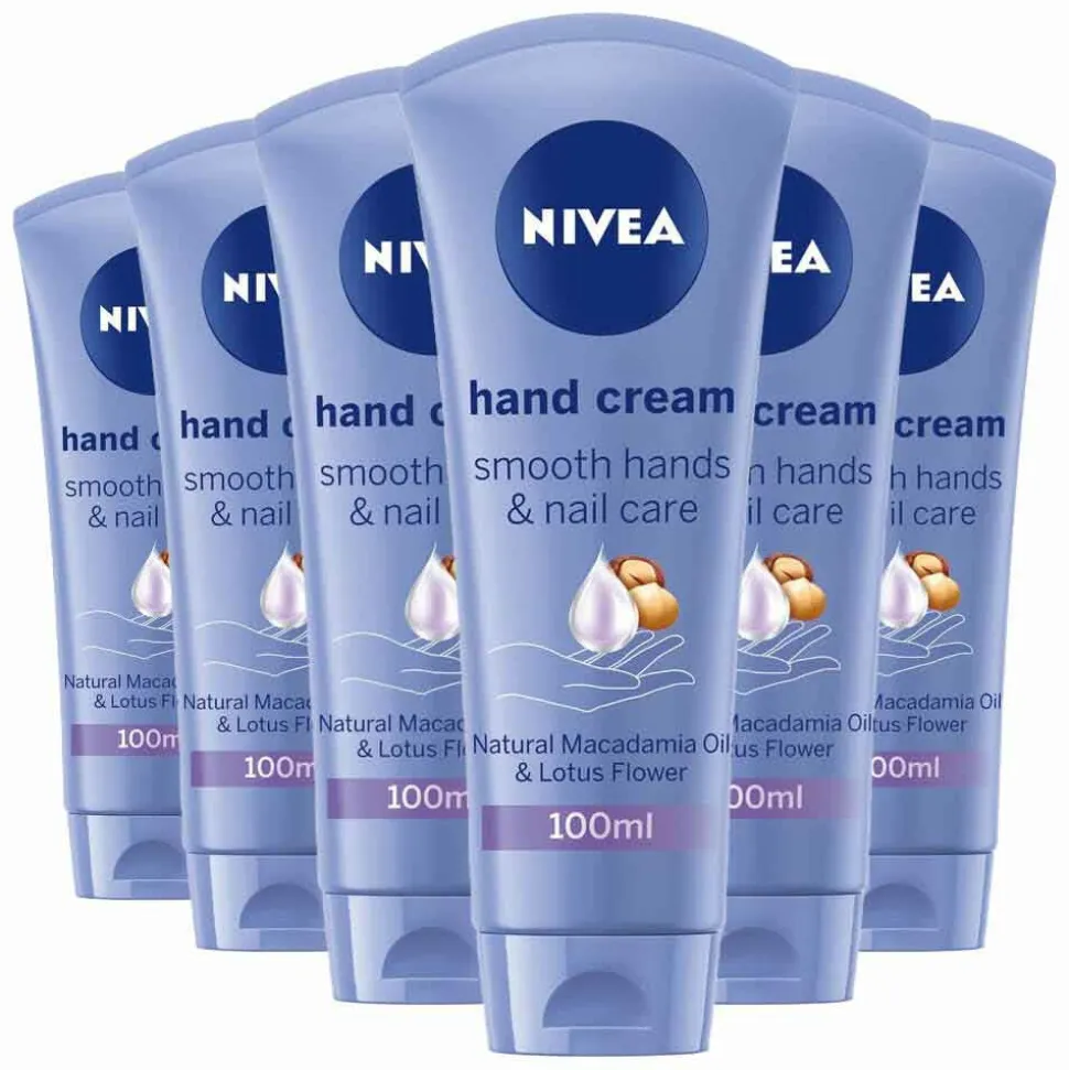 6x NIVEA Handcrème Zijdezacht 100 ml