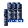 6x NIVEA Men Deodorant Spray Deep 150 ml
