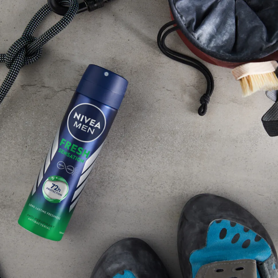 6x NIVEA Men Deodorant Spray Fresh Sensation 150 ml