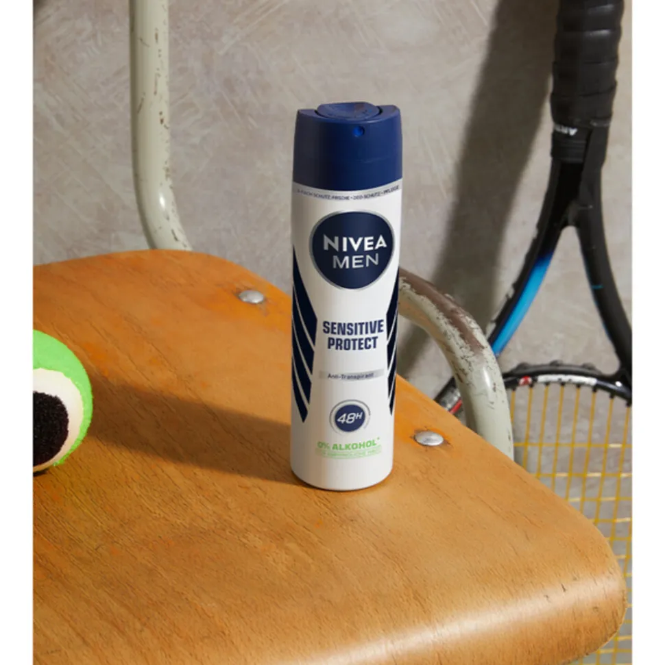 6x NIVEA Men Deodorant Spray Sensitive Protect 150 ml