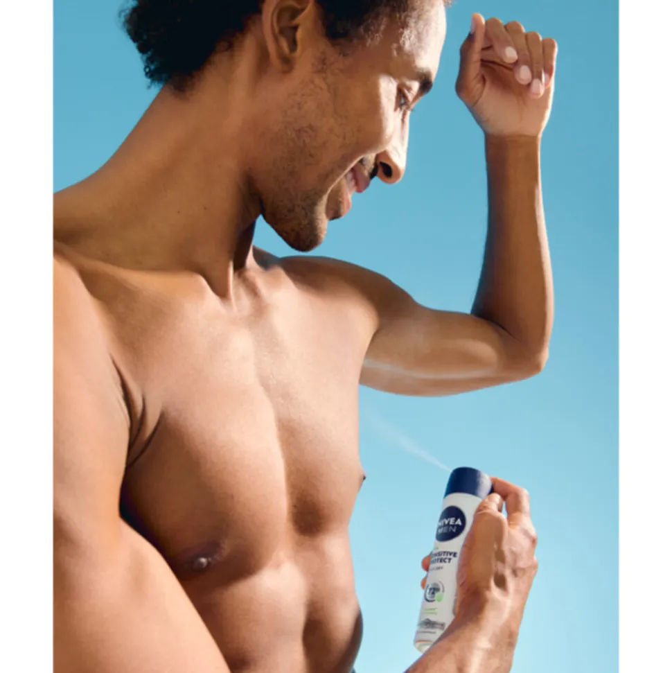 6x NIVEA Men Deodorant Spray Sensitive Protect 150 ml