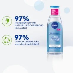 6x NIVEA Micellair Water Refreshing Normale Huid 200 ml