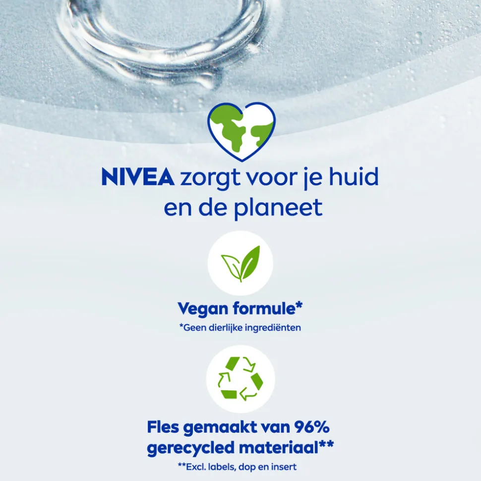 6x NIVEA Oogmake-Up Remover Puur Hyaluronzuur 125 ml