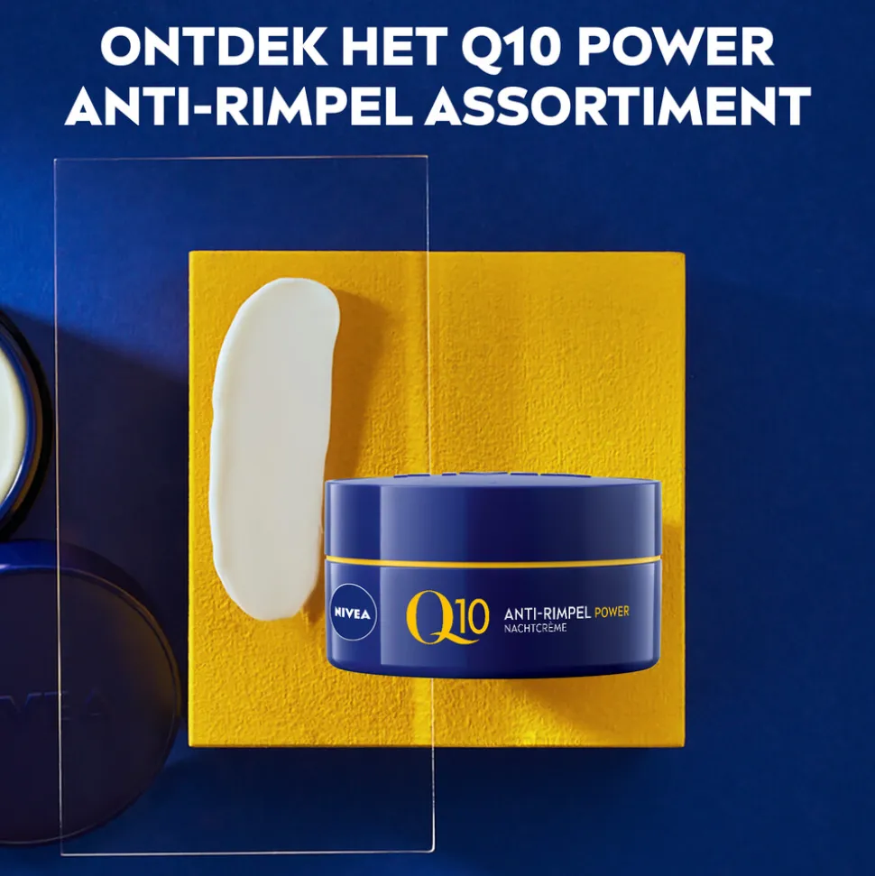 3x NIVEA Q10 Nachtcrème Power Anti-Rimpel 50 ml