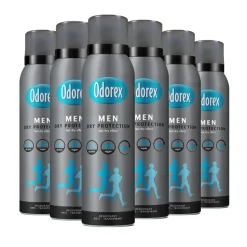 6x Odorex Deodorant Spray For Men Dry Protection 150 ml