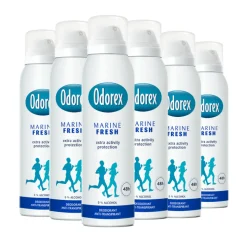 6x Odorex Deodorant Spray Marine Fresh 150 ml