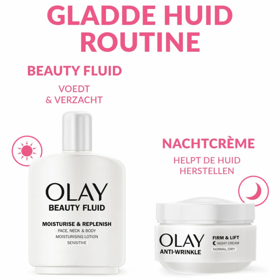 6x Olay Essentials Hydraterende Beauty Fluid Gezichtslotion 100 ml
