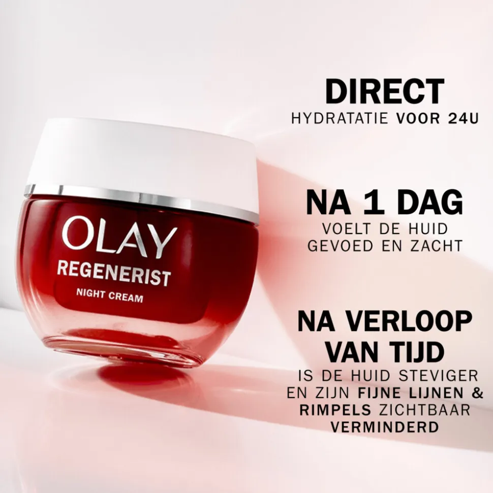 4x Olay Regenerist Nachtcrème 50 ml