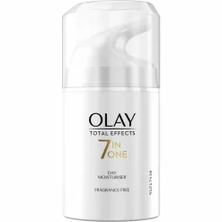 4x Olay Total Effects 7-in-1 Hydraterende Dagcrème Parfumvrij 50 ml